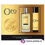 Perfume Oro Pour Homme (Eau de toilette 100 ml + Desodorante body spray 75 ml)