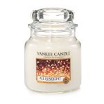 Vela Aromatica All Is Bright Yankee Candle.